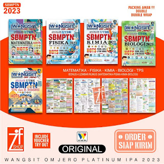 Buku Wangsit OM JERO UTBK SBMPTN SAINTEK Platinum IPA 2023,