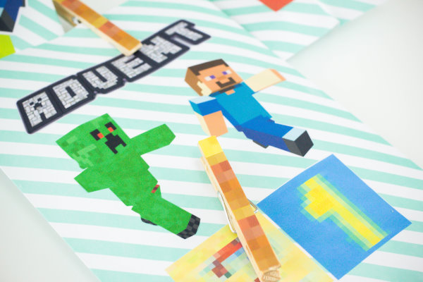 DIY Minecraft Adventskalender