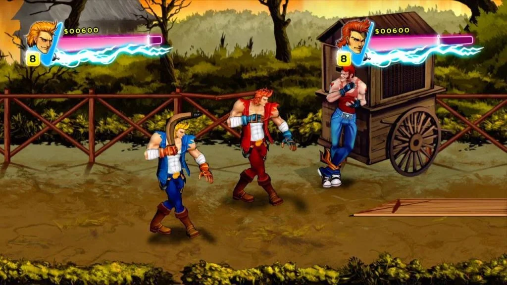 DOUBLE DRAGON NEON SCREENSHOT - PC GAME