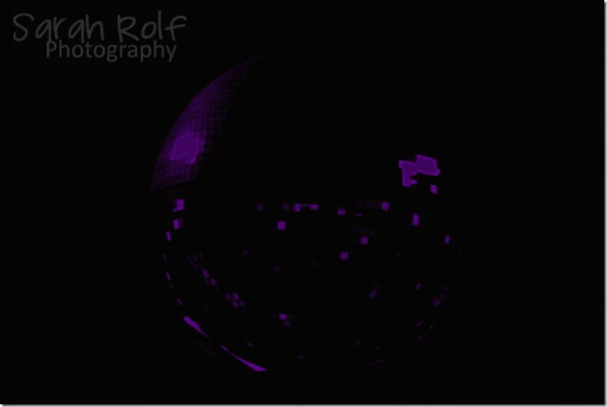 disco-ball-neon-purple