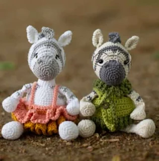 PATRON GRATIS CEBRA AMIGURUMI 66570