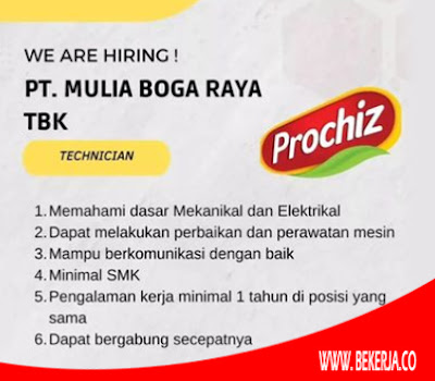 Loker PT. MULIA BOGA RAYA