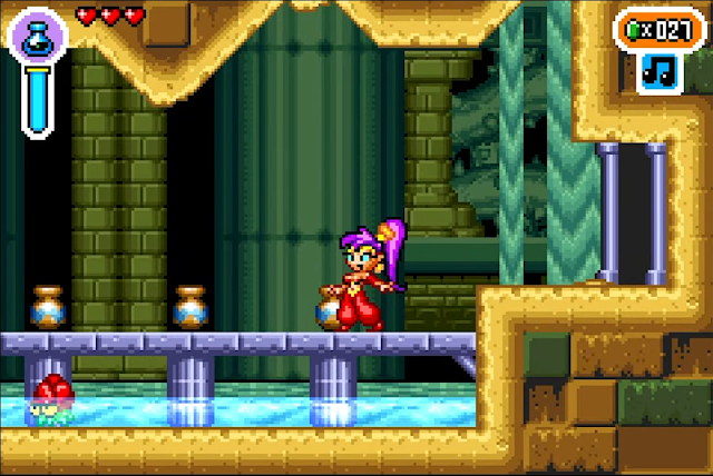 Shantae Advance: Risky Revolution GBA screenshot