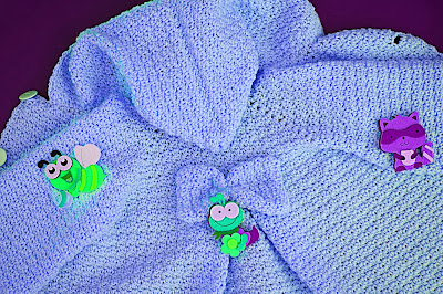 7 - Crochet Imagen Capucha de abrigo rosa por Majovel Crochet