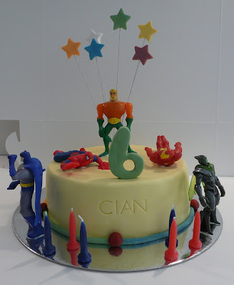 Superhero Birthday Cake on Taylor Made Baking  Superhero Birthday Cake