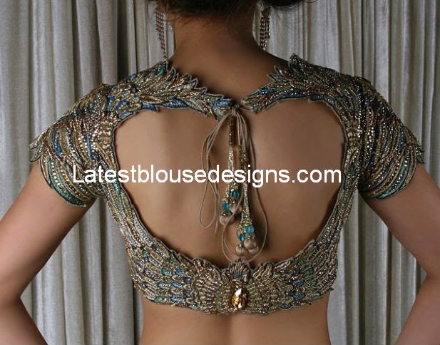 latest saree blouse designs
