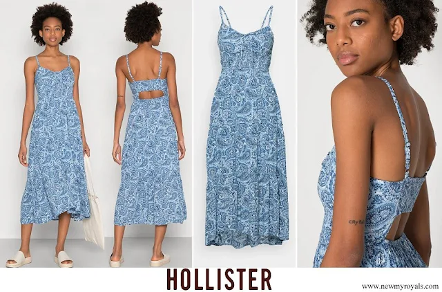 Princess Josephine wore Hollister Co Bare Midi Day Dress