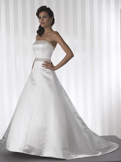 strapless wedding dresses 