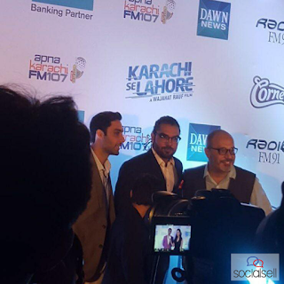 Wajahat Rauf's Karachi Se Lahore Grand Premiere held in Lahore 