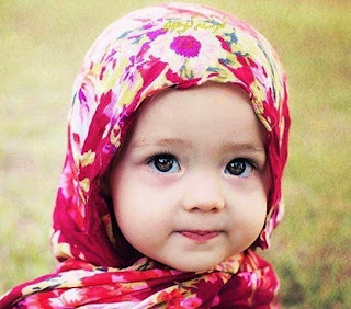 Foto bayi muslimah cantik banget berhijab