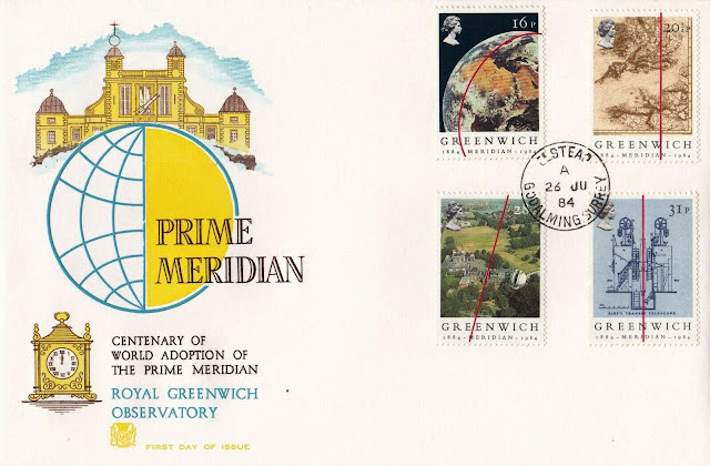 GB FDC - Greenwich Meridian - The Old Observatory