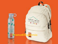 Logo Taste The Alps: vinci gratis 15 kit con zaino e borraccia 