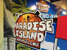 Paradise Island Adventure Golf at Braehead, Scotland