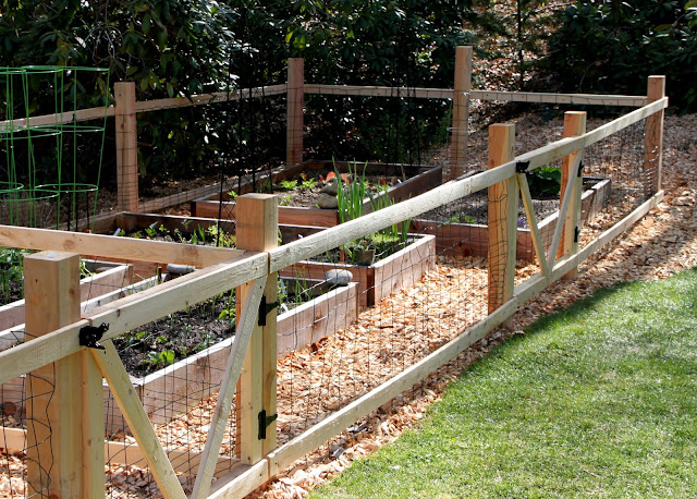 Tillys Nest: A Simple Garden Fence