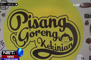 Kedai kekinian di daerah Cianjur, Jawa Barat, yang menjual pisang goreng krispi dengan berbagai macam topping premium, namanya adalah Banatop. Singkatan dari Banana Topping, alias pisang dengan aneka rasa.