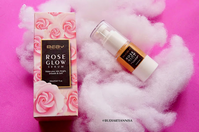 BEBY ROSE GLOW SERUM STEAM CELL MAWAR REVIEW