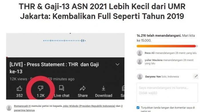 Sri-Mulyani-Dianggap-Ingkar-Janji-Muncul-Petisi-Online-Tuntut-THR-2021-PNS-TNI-Polri-Dibayar-Penuh