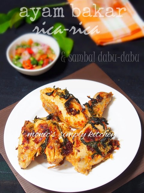  Ayam  Bakar  Rica rica Monic s Simply Kitchen