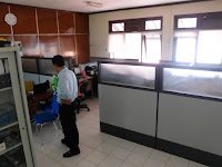 Knockdown Office Cubicle Divider Partition - Furniture Semarang