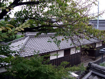 View of Mirin factory from Kiyozawa Manshi Memorial Museum Hekinan