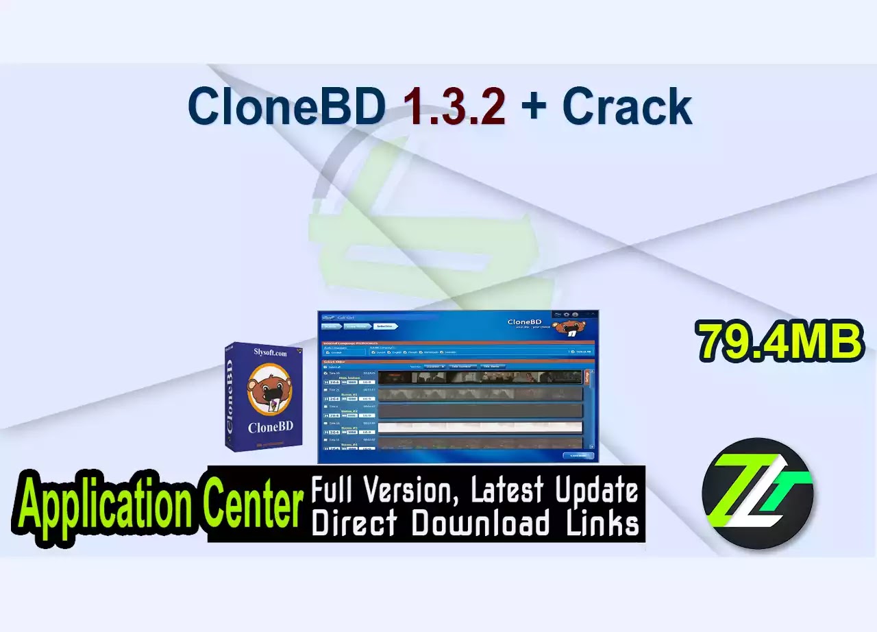 CloneBD 1.3.2 + Crack