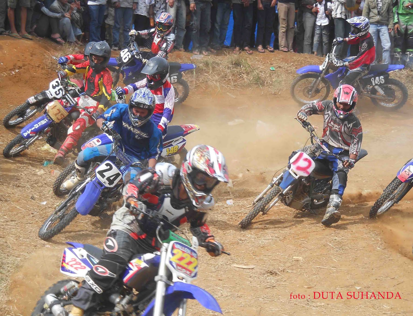 Kejuaraan Motocros Sirkuit Duren Sawit Srengit Sidomulyo Pagar