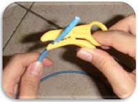 Trik Cara Memasang Kabel UTP serta Mengupas Kabel UTP dengan Alat Pemotong
