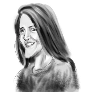 mary delgado caricature