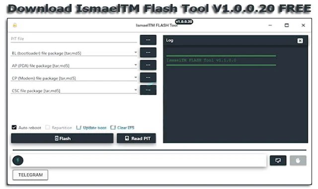 تحميل برنامج IsmaelTM Flash Tool V1.0.0.20 اخر اصدار