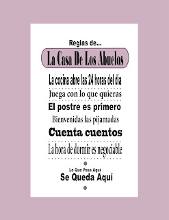 reglas de la casa de los abuelos