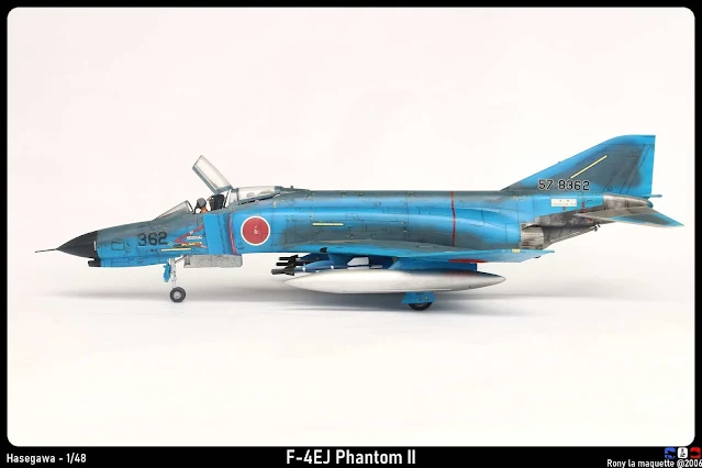 Maquette du F4 EJ Phantom II au 1/48.