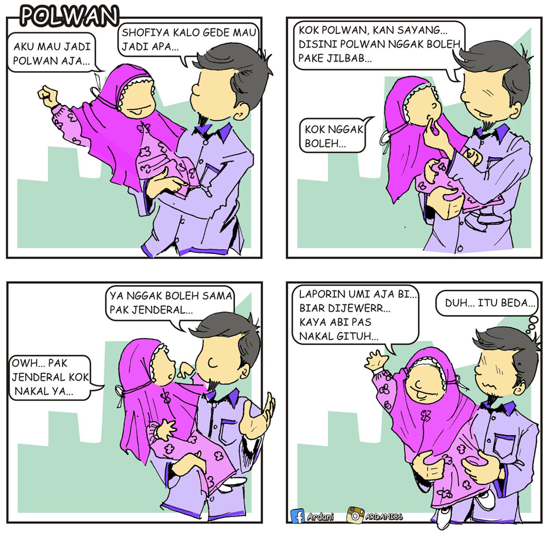 Kartun Komik Muslim Gambar Kartun