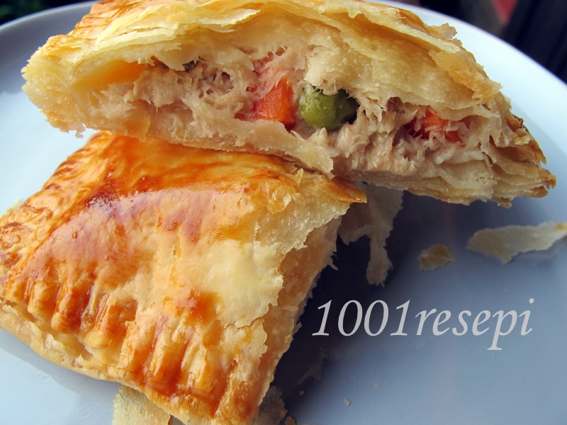 Koleksi 1001 Resepi: tuna mayo puff pastry