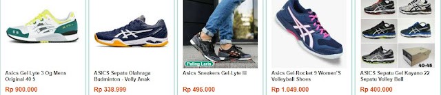 Toko sepatu asics original