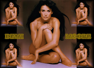 Demi Moore Nude Wallpaper