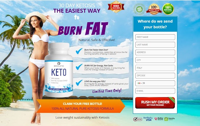 Biolife Keto Italy {Fat Burning} #No-1 Diet Pills In Italy - Read Real Reviews