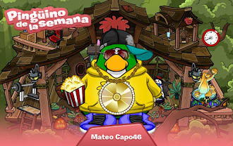 FELICIDADES A MATEO CAPO46 - PINGUINO DE LA SEMANA DE CLUB PENGUIN