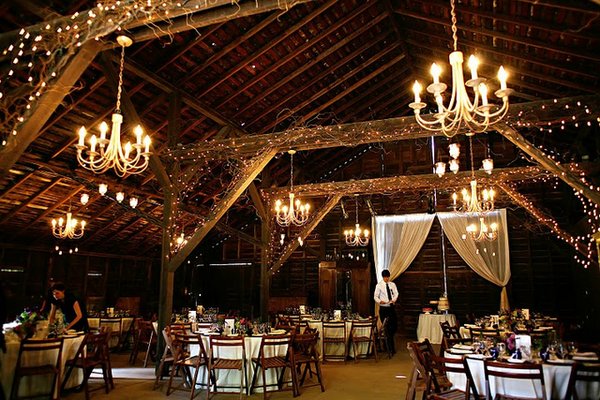 Modern Barn Wedding Who says you need to rent a traditional reception venue