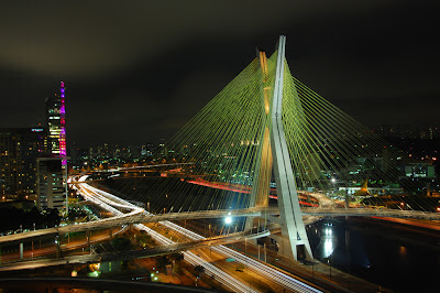 Sao Paolo, Brazil Octávio Frias de Oliveira Bridge