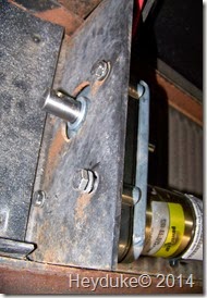 left side of motor 