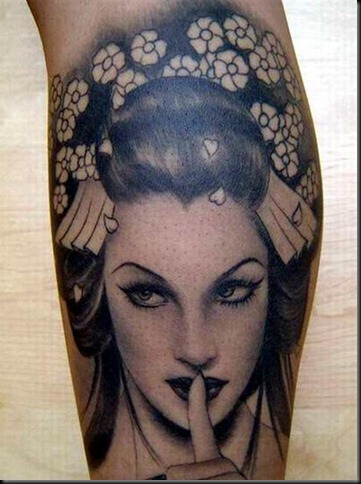 Desenho Tatuagem on Japa S Blog  Tatuagens Japonesas   Gueixa