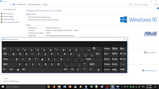 Cara Menampilkan Keyboard di laptop Windows 10