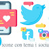 50 icone con tema i social media
