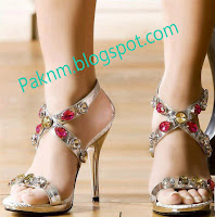 High heel shoes-bridal-shoes-golden-color-work-for-women-beautiful-formal-girls-shoes-2013