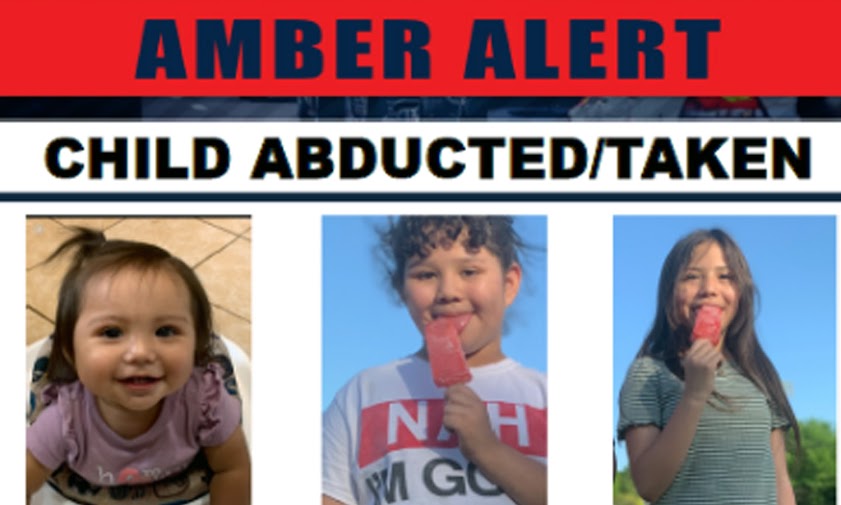 Search for suspects has begun after an Amber Alert was issued for three Pittsburg County Oklahoma children