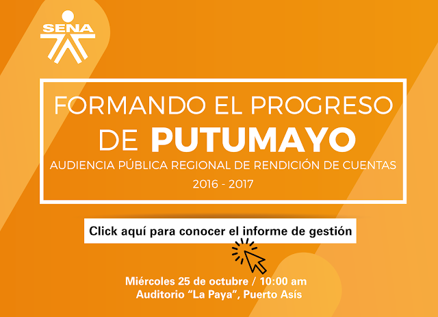  INFORME DE GESTIÓN PUTUMAYO