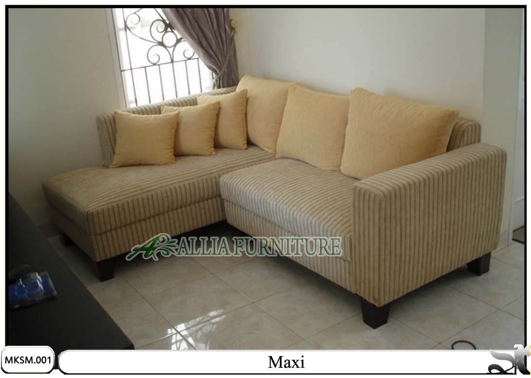 Model Sofa Sudut Minimalis Desain Rumah