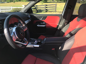 Front seats in 2020 Mercedes-Benz GLB 250 4MATIC