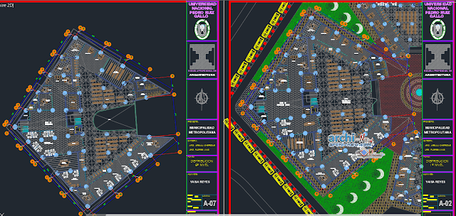 Metropolitan municipality in AutoCAD 