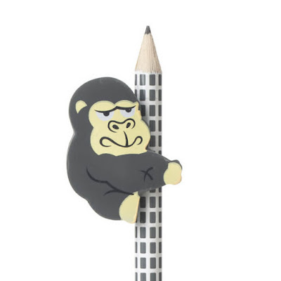 Mighty King Kong Pencil and Eraser Set